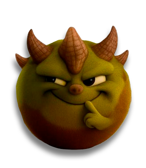 dinossauro flutuante