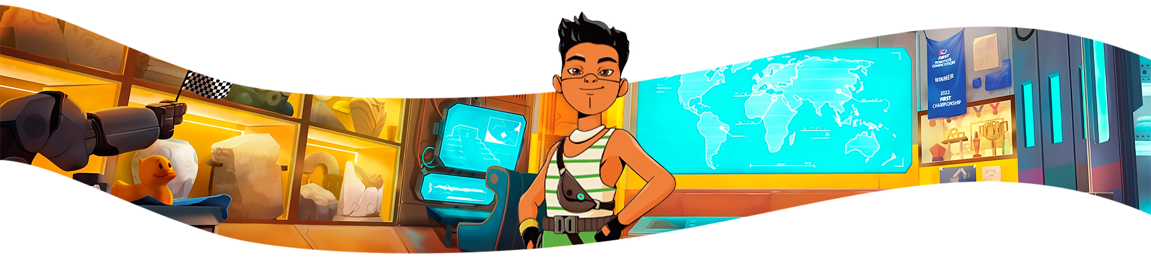 divisória robótica